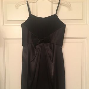 Black cocktail dress